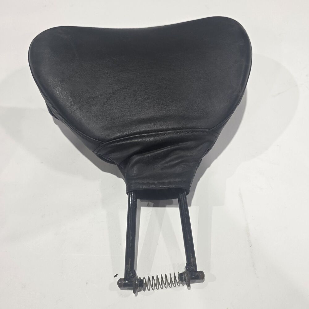 Black Driver Rider Backrest Fit For Harley Davidson